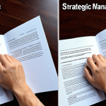 Here are two image prompts based on the provided text, designed to capture the essence of strategic management:
