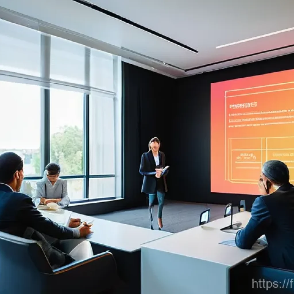 전략경영 관련 학회 및 세미나 - **Prompt 1: "Innovation and Inspiration at a Strategic Management Conference"** "A vibrant, mode...